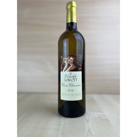 2016 AOP C&ocirc;tes de Provence blanc "Clarendon"