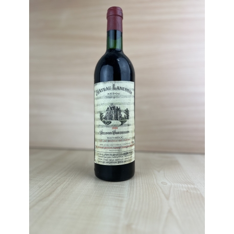 1981 AOC Haut-M&eacute;doc Chateaux Lanessan "cru bourgeois"