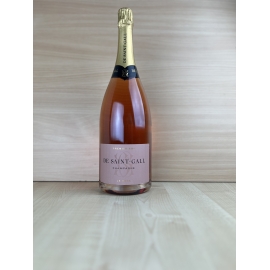 Magnum (1.5L) Champagne De St Gall 1er cru ros&eacute;