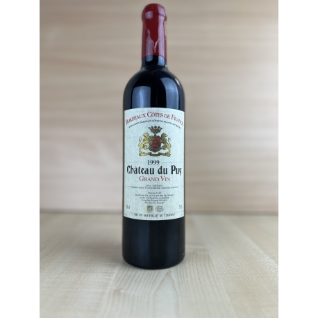 1999 AOC Bordeaux C&ocirc;tes de Francs "Ch&acirc;teau du Puy" (vin biologique)