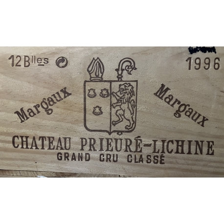 1996 AOC Margaux Ch&acirc;teau Prieur&eacute;-Lichine 4&egrave;me Cru Class&eacute;