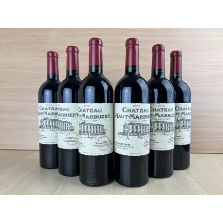 Lot de 6 Bts Mill&eacute;simes 2006 Saint-Est&egrave;phe "Ch&acirc;teaux Haut-Marbuzet"
