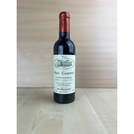 lot de 6 Demi-Bouteilles Saint-Est&egrave;phe "Ch&acirc;teaux Mac Carthy" 2015 (37.5cl)