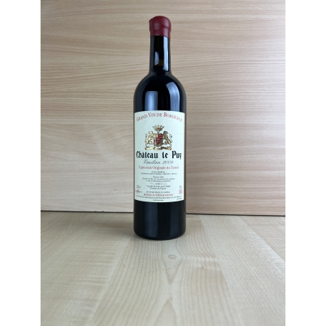 2009 AOC Bordeaux C&ocirc;tes de Francs "Ch&acirc;teau du Puy" (vin biologique)