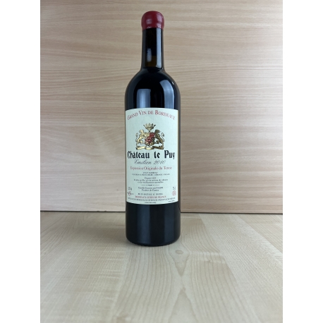2010 AOC Bordeaux C&ocirc;tes de Francs "Ch&acirc;teau du Puy" (vin biologique)