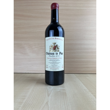 2011 AOC Bordeaux C&ocirc;tes de Francs "Ch&acirc;teau du Puy" (vin biologique)