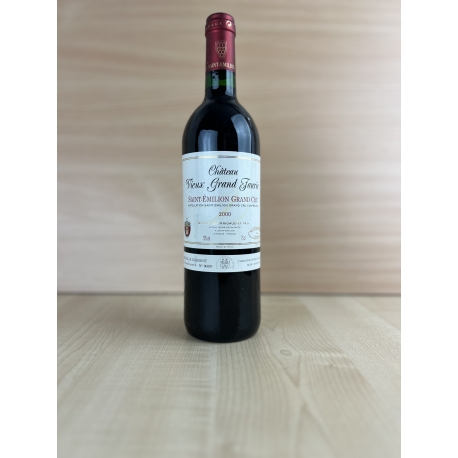 Lot de 6 Bts AOC Saint-Emilion Grand cru Ch&acirc;teau Vieux Grand Faurie 2000