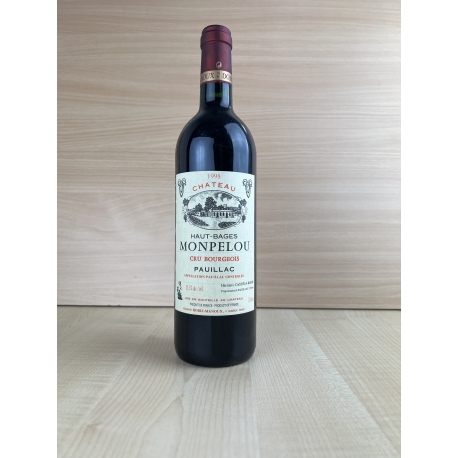1998 AOC Pauillac "Ch&acirc;teau Haut-Bages Monpelou"