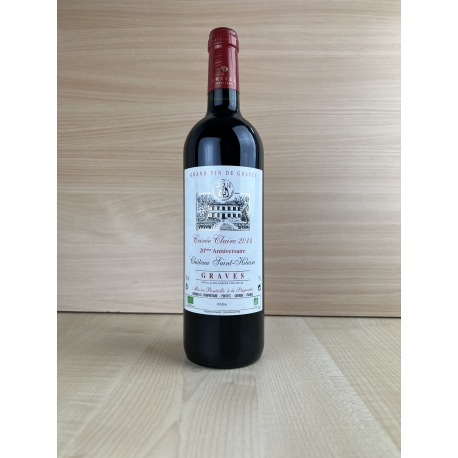 AOP Graves rouge Ch&acirc;teau Saint-Hilaire Cuv&eacute;e Claire 2014