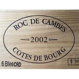 2002 AOC Côtes de Bourg "châteaux Roc de Cambes"