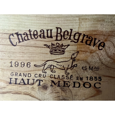 Magnums (1.5L) 1996 AOC Haut-M&eacute;doc Chateaux Belgrave