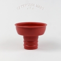 Antigoutte de couleur bordeaux (couleur rouge épuisée) -plastique : Pour servir ses bouteilles sans perdre une goutte !