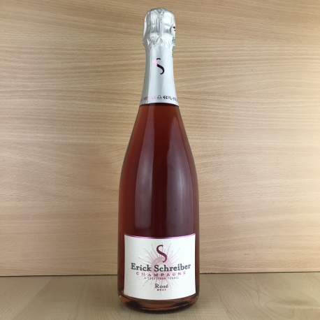 Champagne rosé Erick Schreiber (biodynamie)