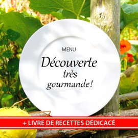 MENU "DÉCOUVERTE TRÈS GOURMANDE" & Livre de Recettes de Nathalie