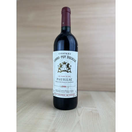 1996 AOC Pauillac "Château Grand Puy Ducasse" 5ème Cru Classé