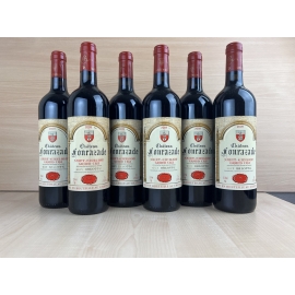 Lot de 6 Bts Saint-Emilion Château Fonrazade 2009