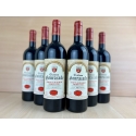 Lot de 6 Bts Saint-Emilion Château Fonrazade 2001