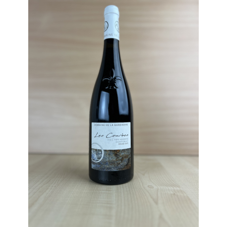 Lot de 6 bt AOC Fiefs Vend&eacute;ens Chantonnay - Domaine de la Barbini&egrave;re "cuv&eacute;e Les Courbes" Rouge 2015