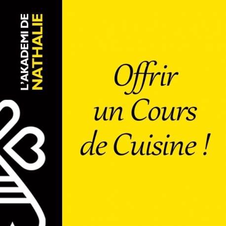 OFFRIR UN COURS DE CUISINE