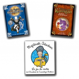 La collection : les 3 jeux de cartes dont 1 OFFERT