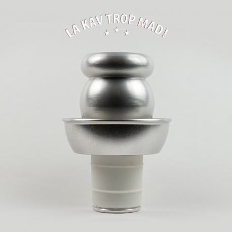"Élégance" aluminium : Antigoutte et Bouchon