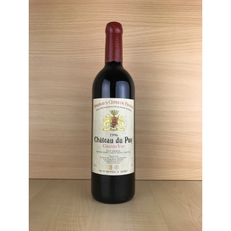 1996 AOC Bordeaux Côtes de Francs "Château du Puy" (vin biologique)